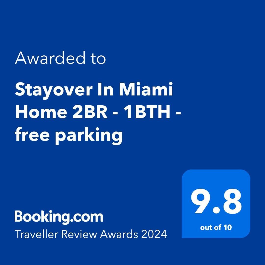 Stayover In Miami Home 2Br - 1Bth - Free Parking Екстер'єр фото